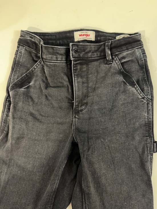 Wrangler Denim - Wrangler Faded Black Carpenter-Style Jeans
